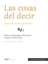 Las cosas del decir. Manual de análisis del discurso "Manual de análisis del discurso"