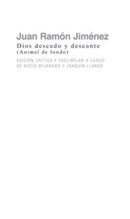 Dios deseado y deseante (Animal de fondo).
