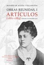 Obras reunidas, I. Artículos (1881-1884). 