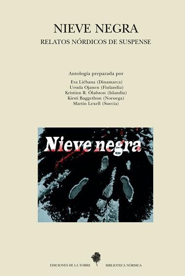 Nieve negra "Relatos nórdicos de suspense". 