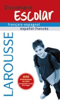 Diccionario escolar français-espagnol, español-francés "1000 ILUSTRACIONES EN COLOR".