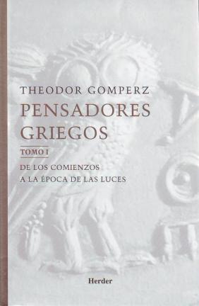 Pensadores griegos (3 vols.)