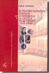 El teatro Español durante la II república y la crítica de su tiempo, ( 1931-1936 )