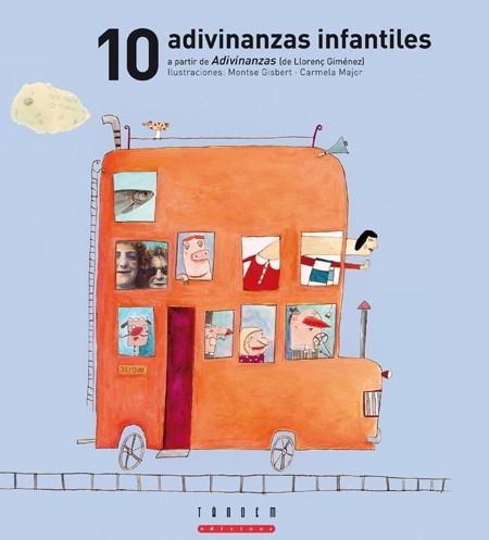 10 adivinanzas infantiles "A partir de Adivinanzas (de Llorenç Giménez)". 