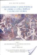 Constituciones y leyes políticas de América Latina, Filipinas y Guinea Ecuatorial Vol.2 -1 "Los regímenes de seguridad nacional".