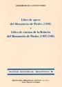Libro de apeos del Monasterio de Piedra (1344). Libro de cuentas de la Bolsería del Monasterio de Piedra "(1307-1348)". 