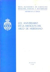 CCL aniversario de la medición del arco meridiano "Conferencias". 