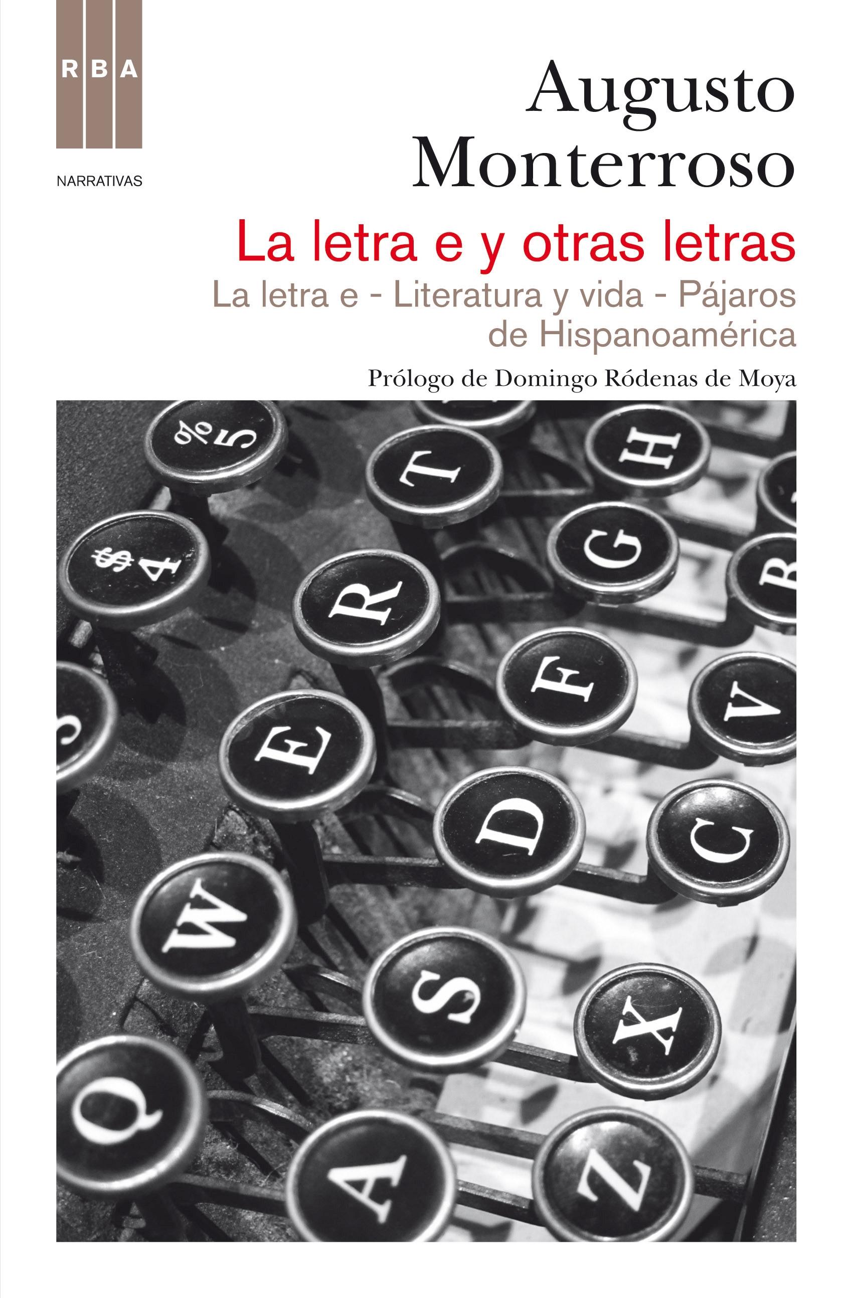 La letra e y otras letras.