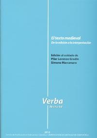 El texto medieval "De la edición a la interpretación". 