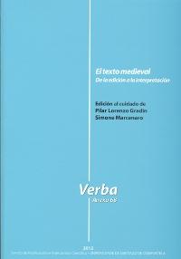 El texto medieval "De la edición a la interpretación"