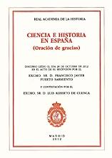 Ciencia e historia en España (Oración de gracias)