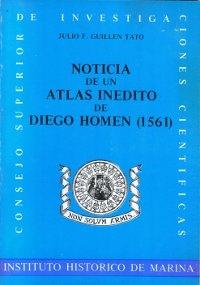 Noticia de un Atlas inédito de Diego Homen (1561)