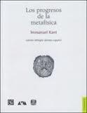 Los progresos de la metafisica