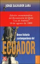 Breve historia contemporánea del Ecuador.