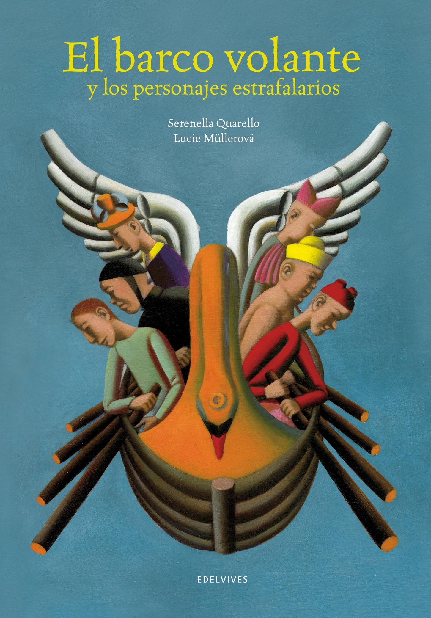 El barco volante y personajes estrafalarios "Premio internacional álbum ilustrado 2013".