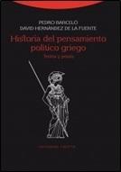 Historia del pensamiento político griego "Teoría y praxis".