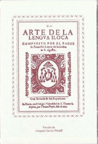 Arte de la lengua iloca.