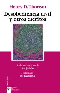 Desobediencia civil y otros escritos.