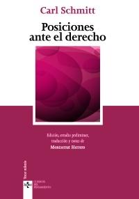 Posiciones ante el Derecho.