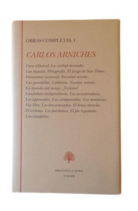 Obras Completas - I (Carlos Arniches)