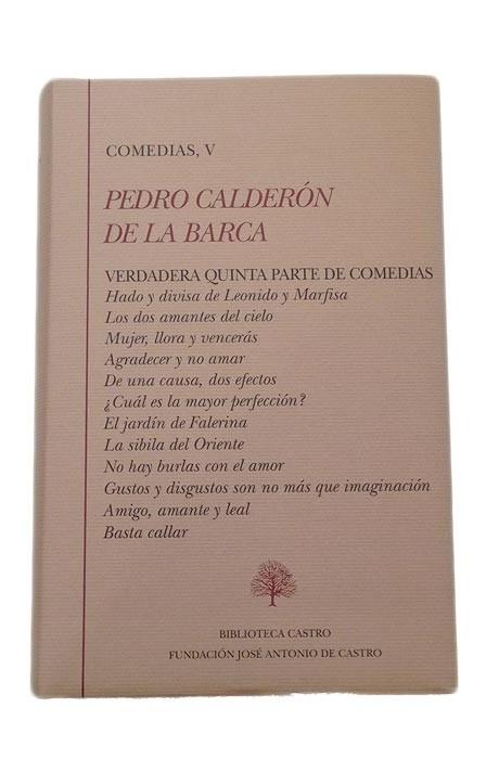 Comedias - V (Calderón de la Barca)