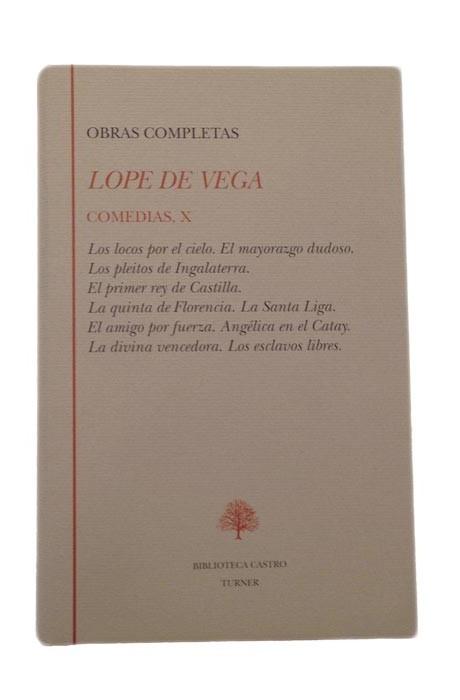 Obras Completas. Comedias -X (Lope de Vega). 
