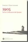 1905: tercer centenario del Quijote. 