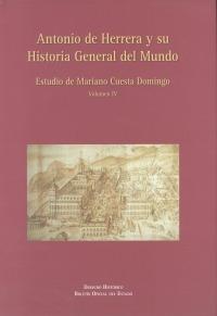 Antonio de Herrera y su historia general del mundo (volumen IV).