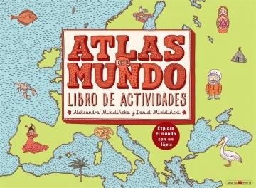 Atlas del mundo. Libro de actividades "Explora el mundo con un lápiz". 