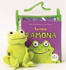 La rana Ramona "(Pack con muñeco)". 