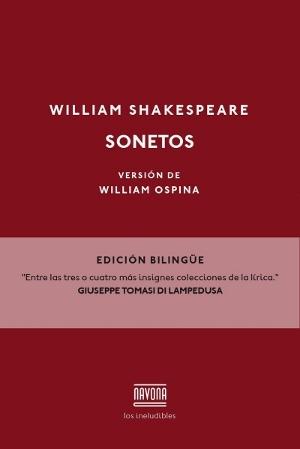 Sonetos (William Shakespeare) "Edición bilingüe".