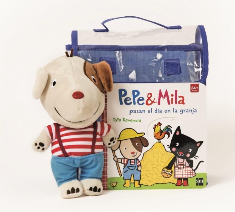 Pepe & Mila pasan el día en la granja "(Pack con muñeco)". 