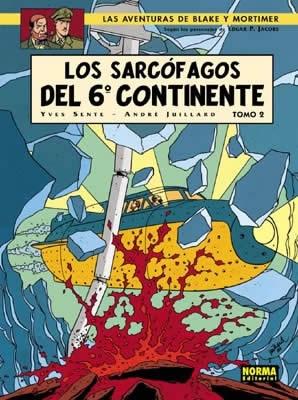 Los sarcófagos del sexto continente - Tomo 2: El duelo de los espíritus "(Las Aventuras de Blake y Mortimer - 17)". 