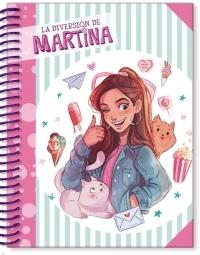 Libreta "La diversión de Martina" "(Turquesa)".