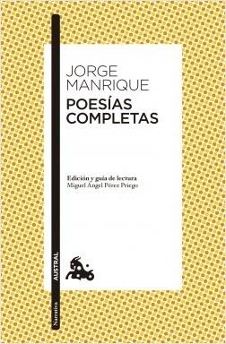 Poesías completas "(Jorge Manrique)".