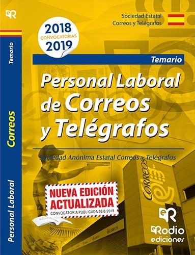 Personal Laboral de Correos y Telégrafos "Sociedad Anónima Estatal Correos y Telégrafos. Temario".