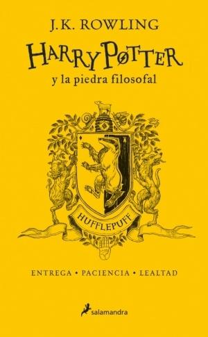 Harry Potter y la piedra filosofal: Hufflepuff (Harry Potter - 1) "Entrega - Paciencia - Lealtad (Edición del 20 Aniversario)".