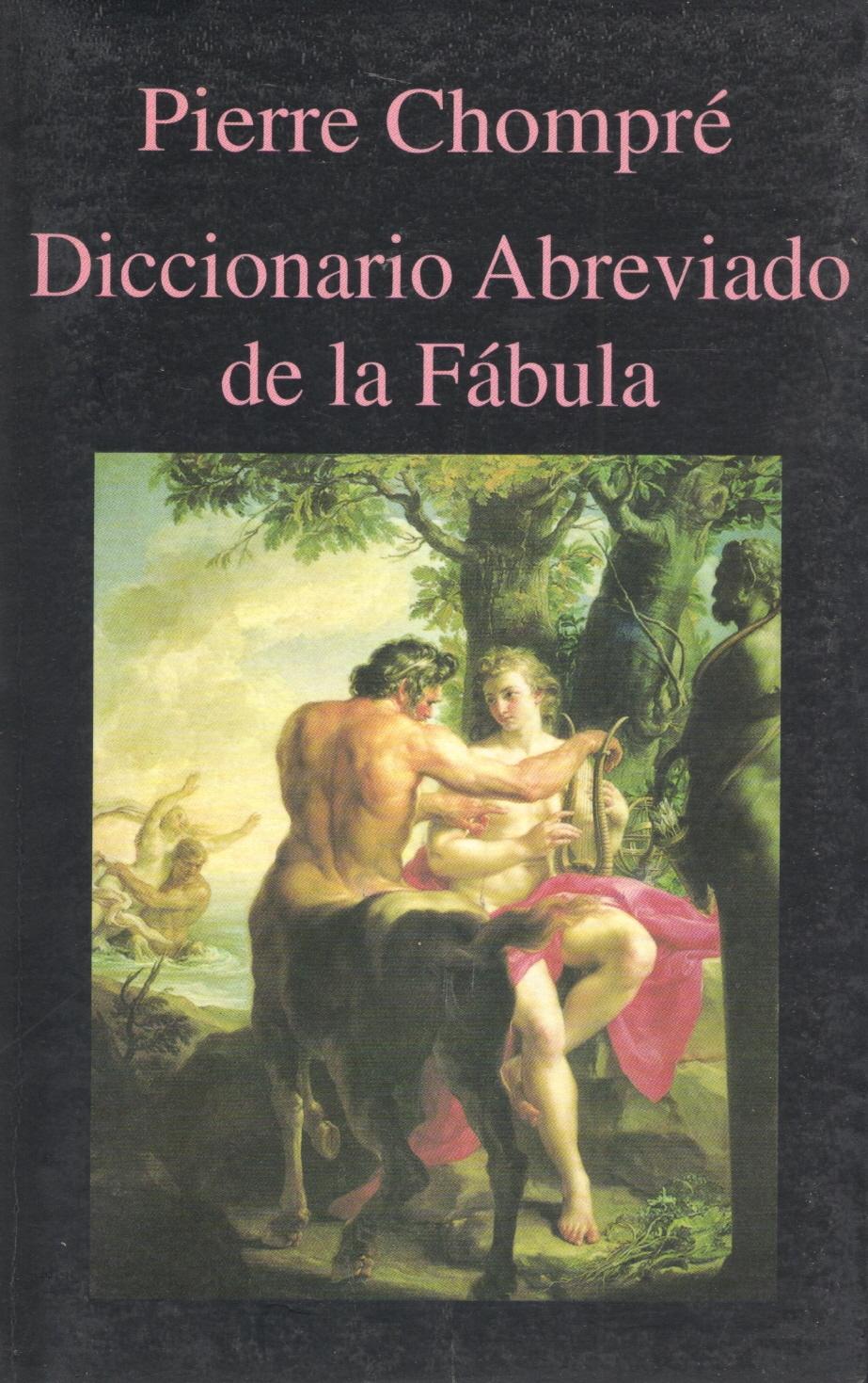 Diccionario abreviado de la fábula