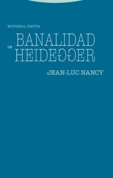 Banalidad de Heidegger. 