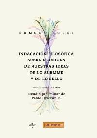 Indagación filosófica sobre el origen de nuestras ideas de lo sublime y de lo bello