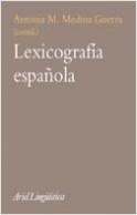 Lexicografía española. 