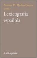 Lexicografía española.