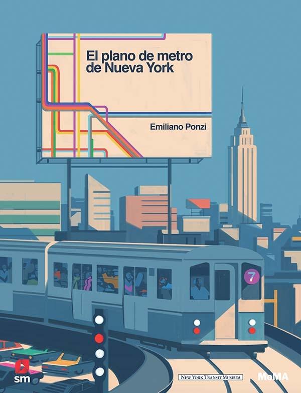 El gran plano del metro de Nueva York. 