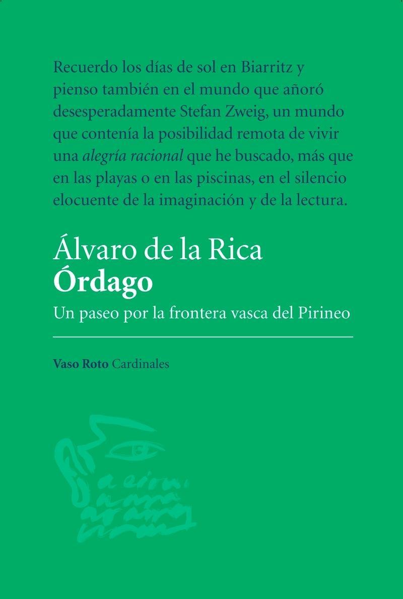 Órdago "Un paseo por la frontera vasca del Pirineo".