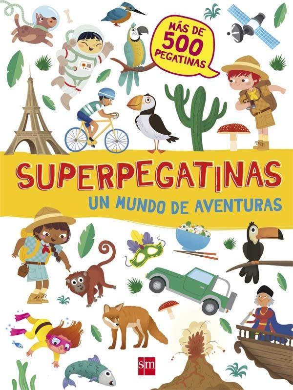 Un mundo de aventuras "(Superpegatinas)". 