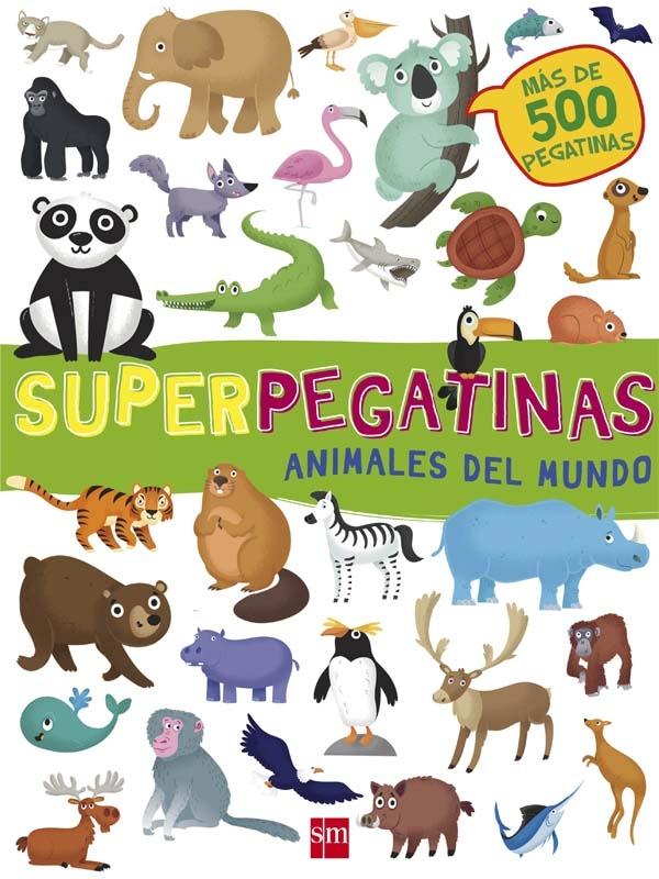 Animales del mundo "(Superpegatinas)". 