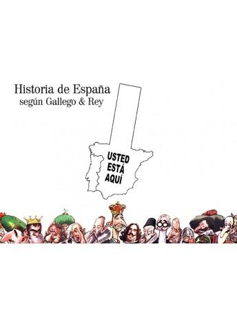 Historia de España según Gallego & Rey. 