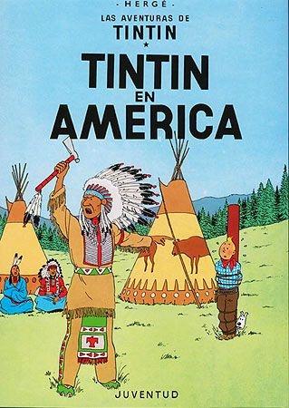 Tintín en América "(Las Aventuras de Tintín)".