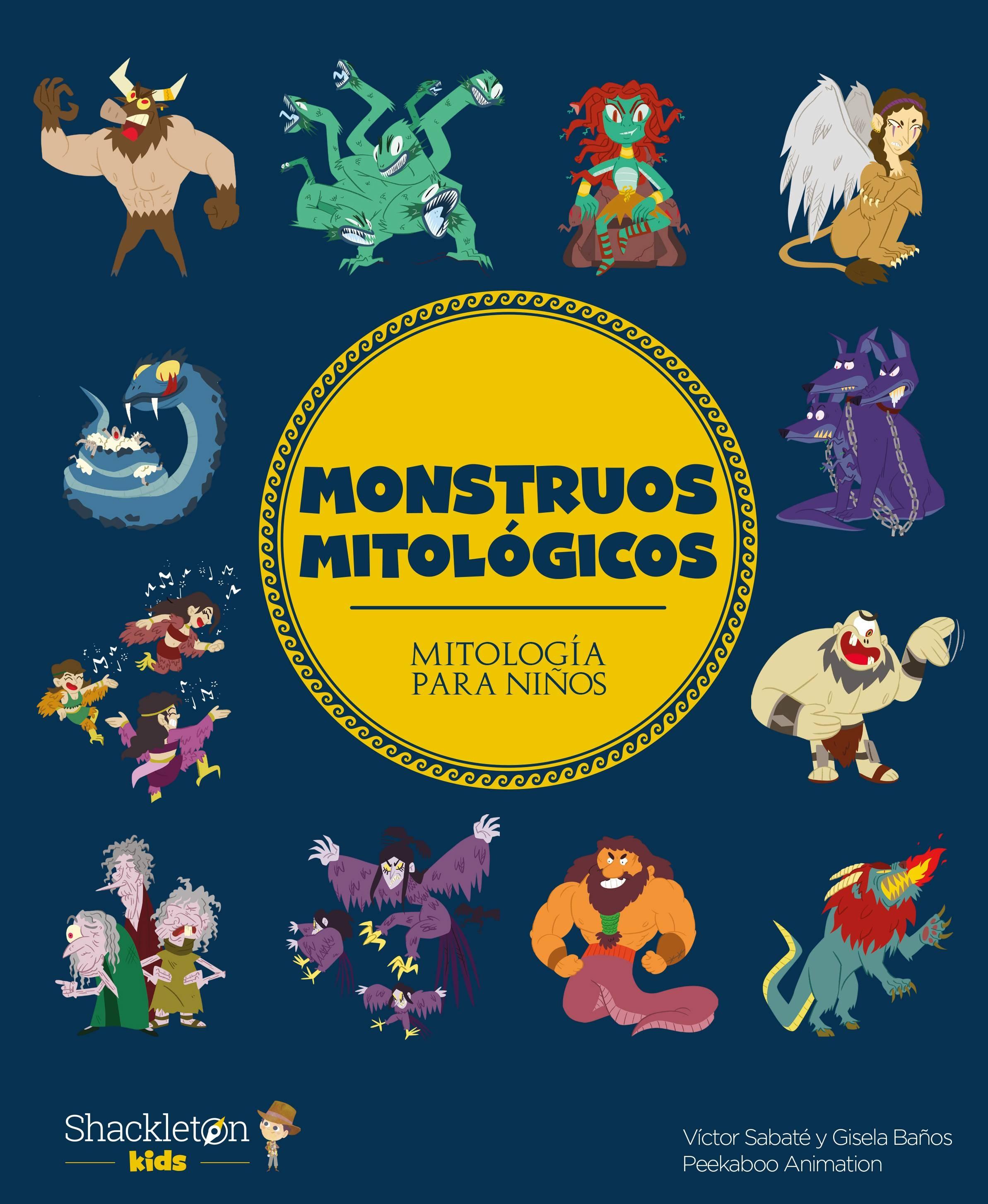 Monstruos mitológicos "Mitología para niños". 