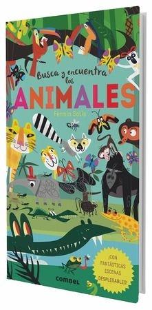Busca y encuentra los animales "¡Con fantásticas escenas desplegables!"